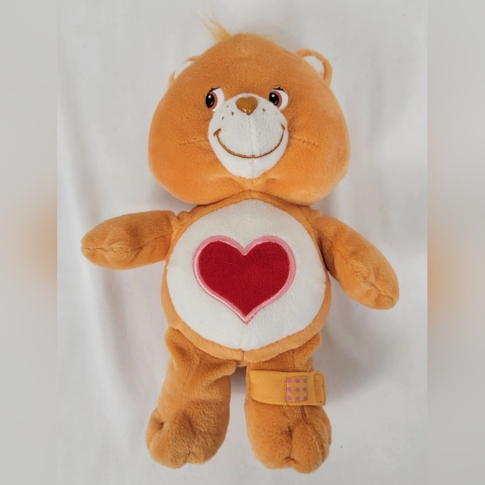 Vintage Talking Tenderheart Care Bear Patient w/ Bandage Plush 12" 2004